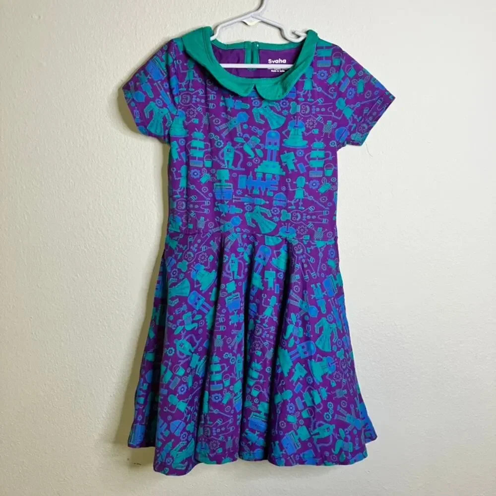 svaha dresses Amazon.com: USA Girl's Dress - Kids Twirl Dress Constellations Glow-in-The-Dark the glow should be apparent The customer reviews are in